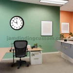 Jam Dinding Custom Minimalis Untuk Dekorasi Modern