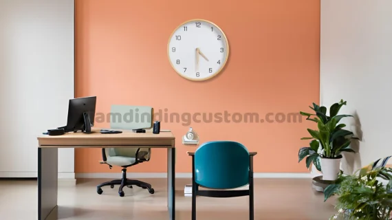 Tambah Produktif Dengan Jam Dinding Custom Untuk Dekorasi Ruang Kantor
