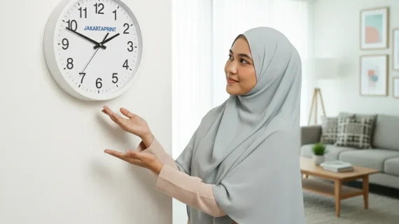 Hadirkan Suasana Baru di Tahun Baru dengan Jam Dinding Custom