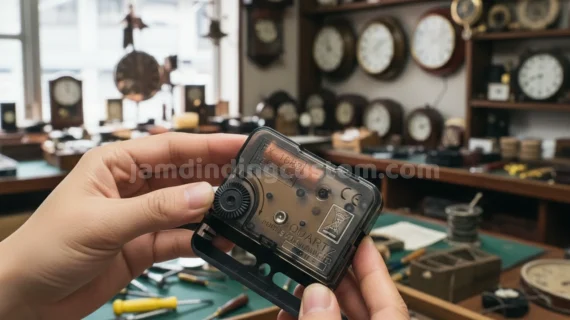 Jam Dinding Custom Berkualitas dengan Mesin Quartz