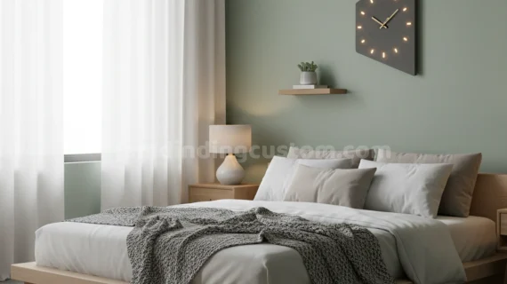 Ukuran Jam Dinding Custom yang Ideal untuk Kamar Tidur